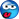 Blaue Coole Smilies (3) Smiley – Blau